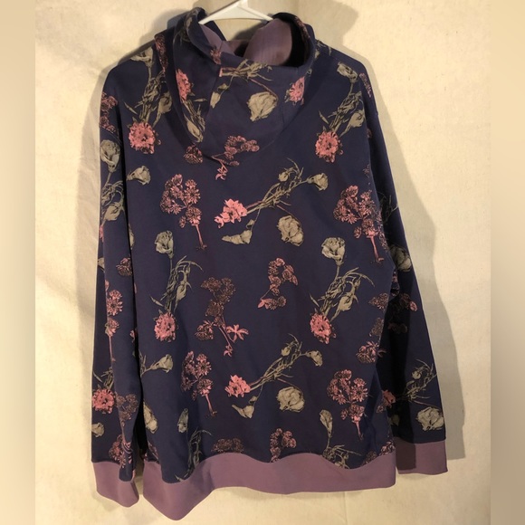Nike Mens Purple Floral Design Pullover - Picture 2 of 5